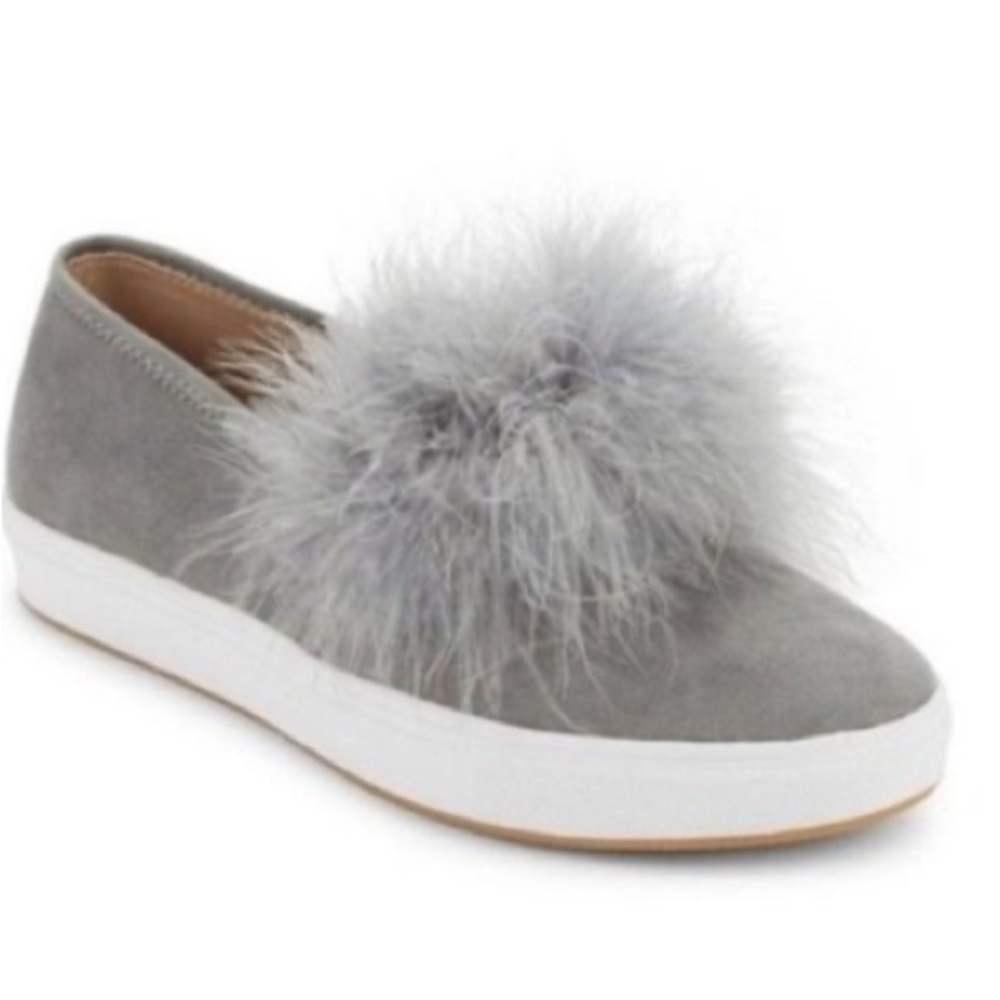 Steve Madden Women’s Emily slip-on sneakers Gray 5.5